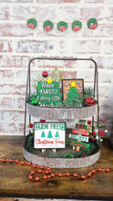 Load image into Gallery viewer, Christmas tier tray decor bundle
